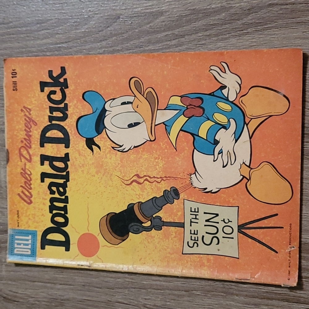Walt Disney Dell Comic book Donald Duck 1960 s comic no 71